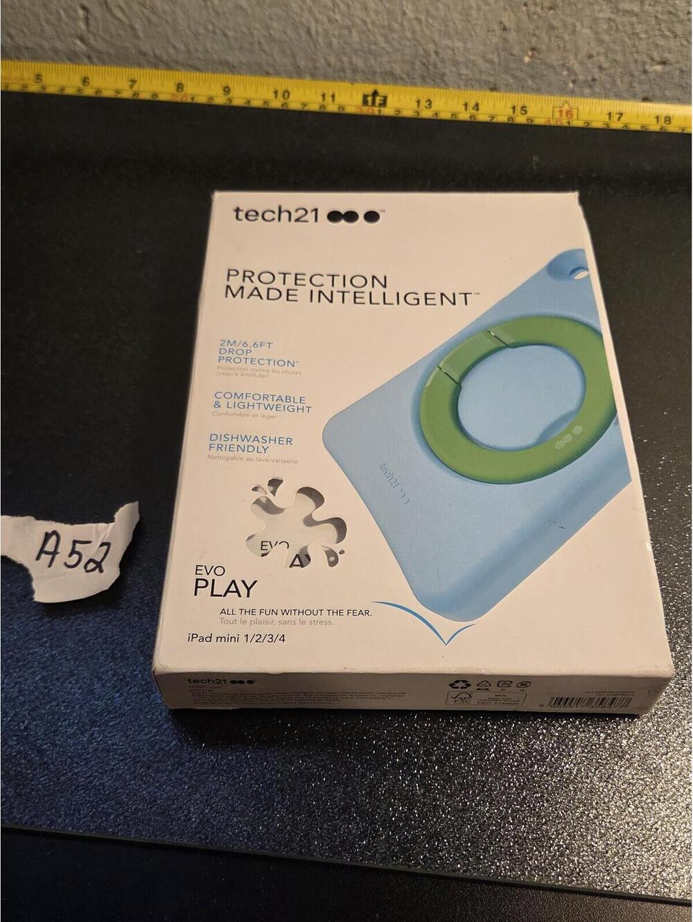 Tech21 Evo Play iPad Mini 1/2/3/4 Case | Blue/Green -Drop Protection